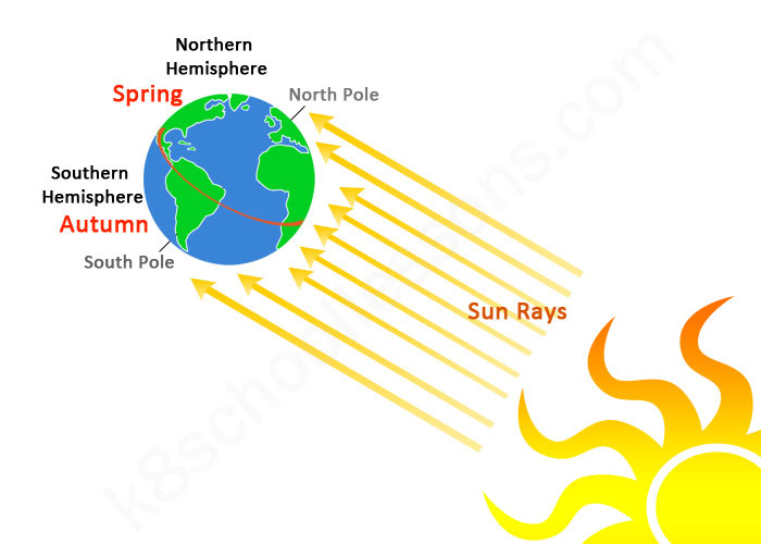 the changing seasons spring diagram