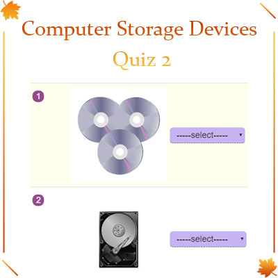 Computer Storage Devices Quiz 2