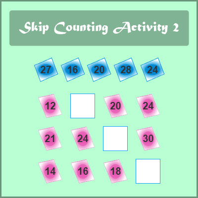 Skip Counting Activity 2