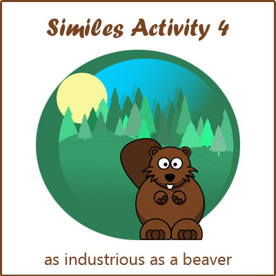 Similes Activity 4 | List of Similes | Examples of Similes for Kids