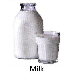 List of food good for your teeth - Milk is good for your teeth